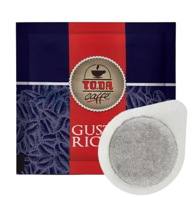 Toda CIALDE Ese 44 Compostabili Gattopardo Miscela Gusto Ricco 150