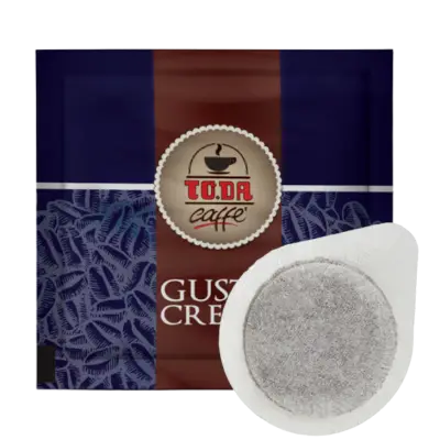 Toda CIALDE Ese 44 Compostabili Gattopardo Miscela Gusto Crema 150