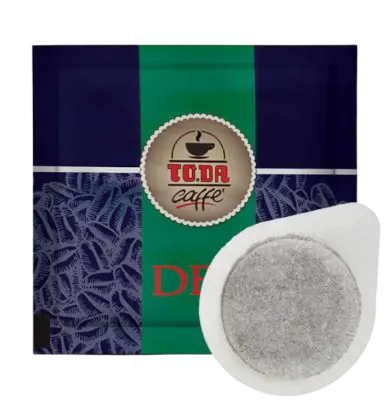Toda CIALDE Ese 44 Compostabili Gattopardo Decaffeinato Club 150