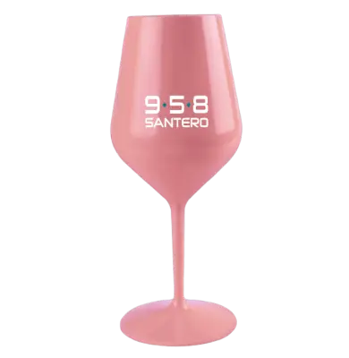 Calice Santero 958 Bicchiere Policarbonato colore Rosa Antico