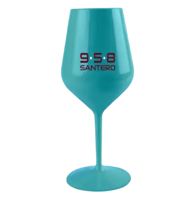 Calice Santero 958 Bicchiere Policarbonato colore Tiffany