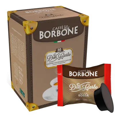 BORBONE Don Carlo RED Mieszanka do Modo Mio Box 50 kapsułek