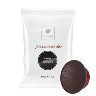 Lollo Caffè Passione Mio Miscela Nera compatibile Lavazza A Modo Mio 100 capsule