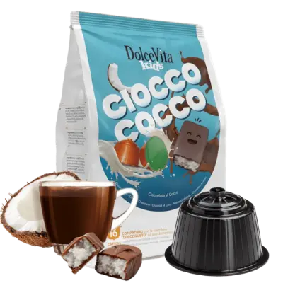 CIOCCOCOCCO compatibili NESCAFE DOLCE GUSTO capsule Dolce Vita