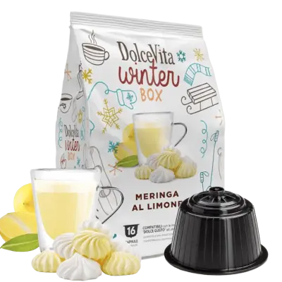 MERINGA AL LIMONE compatibili NESCAFE DOLCE GUSTO capsule Dolce Vita