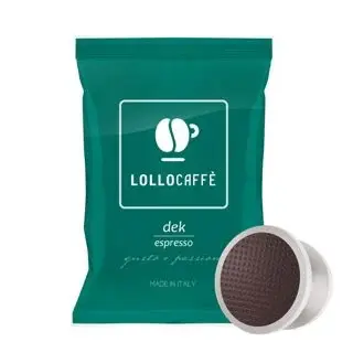Lollo Caffè Gusto e Passione Dek Blend compatible Espresso Point 100 capsules