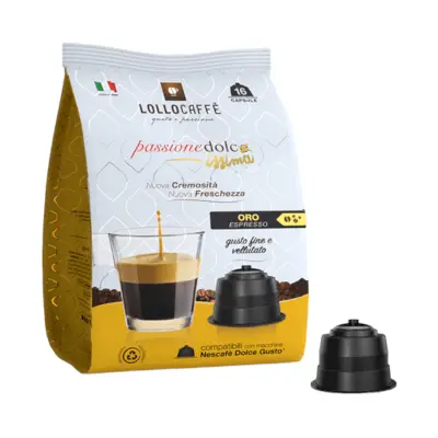 Lollo Caffè Passione Dolcissima Gold Blend Dolce Gusto kompatibel 16 Kapseln