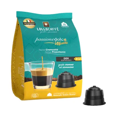 Lollo Caffè Passione Dolcissima Deca Blend Dolce Gusto compatible 16 capsules