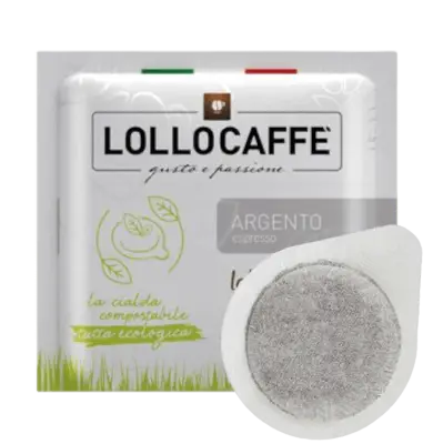 Lollo Caffè Gusto e Passione Silver Blend 150 Compostable Ese Pods