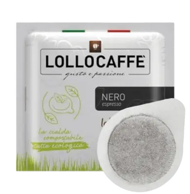 Lollo Caffè Gusto e Passione Black Blend 150 Compostable Ese Pods