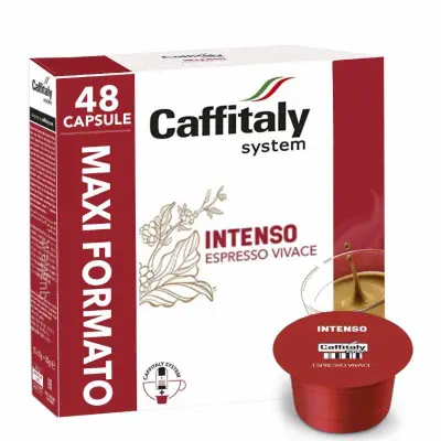 48 Capsule Caffe Espresso Miscela Intenso Caffè Caffitaly System