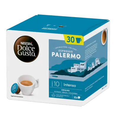 30 Capsule Caffè Nescafè Dolce Gusto PALERMO Formato Convenienza