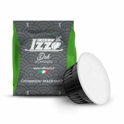 50 entkoffeinierte Izzo-Kaffeekapseln, kompatibel mit NESCAFÈ DOLCE GUSTO