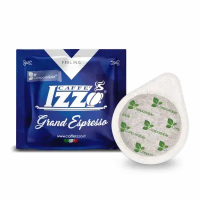 150 Pods / Pods E.S.E. 44mm Izzo Caffè Grand Espresso blend