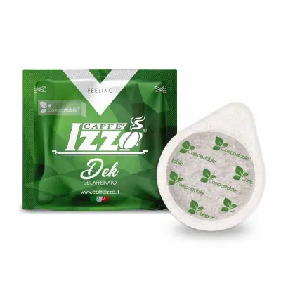150 Pods / Pods E.S.E. 44mm Izzo Decaffeinated Espresso Coffee