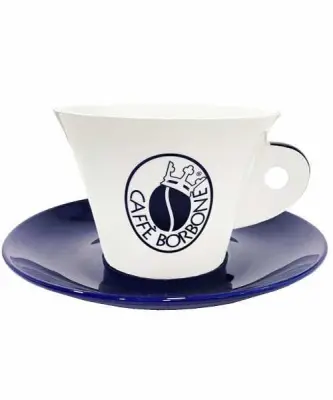 Set 2 Tazze Porcelain MUG Guzzini per Nescafè manico Verde