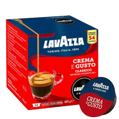 54 Lavazza A Modo Mio Coffee Capsules CREAM and TASTE