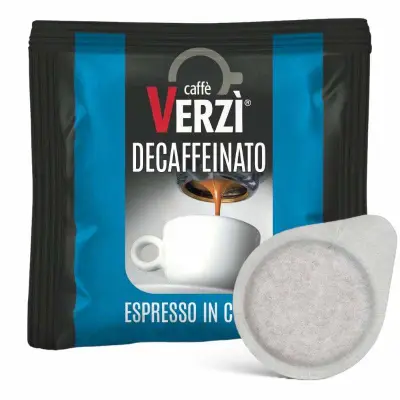 100 Compostable Pods Caffè Verzì DECAFFEINATED Blend