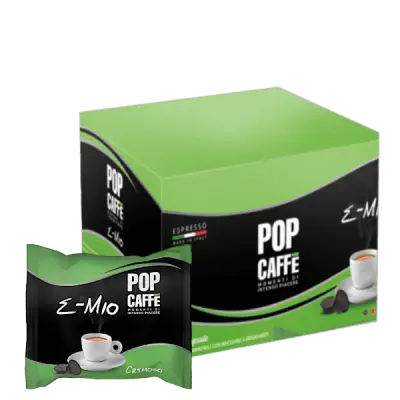 30 Capsule e-Mio Pop Caffè Miscela CREMOSO compatibili A Modo Mio