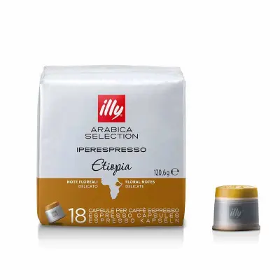 18 kapsułek z kawą ILLY Iperespresso Arabica Selection ETIOPIA