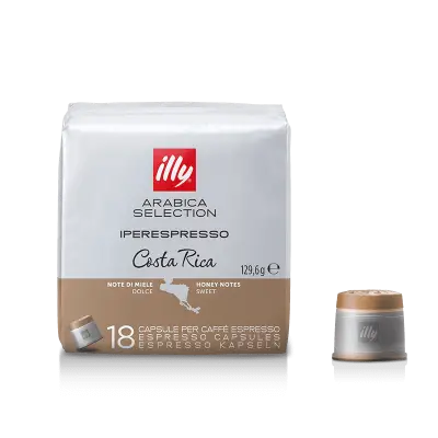 18 kapsułek z kawą ILLY Iperespresso Arabica Selection KOSTARYKA