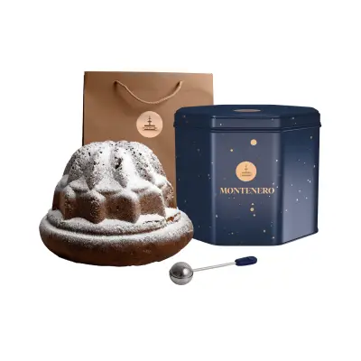 Panettone Fiasconaro Montenero Premium al Cioccolato di Sicilia e cacao 700g