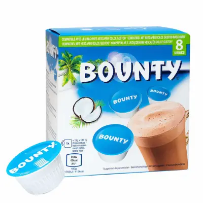 8 Capsule BOUNTY compatibili con sistema NESCAFÉ Dolce Gusto