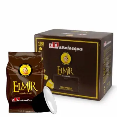 100 Capsule Caffè Passalacqua compatibili Nespresso ELMIR
