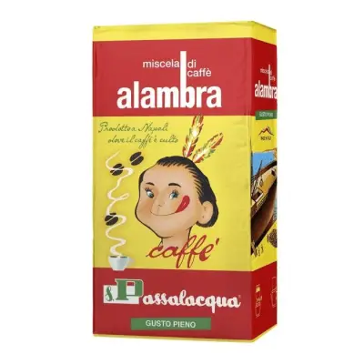 Caffè Macinato Passalacqua Miscela ALAMBRA Pacchetto 250g