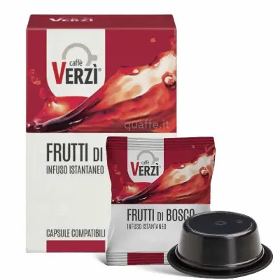 50 BERRIES TE Capsules Caffè Verzì compatible Lavazza a Modo Mio