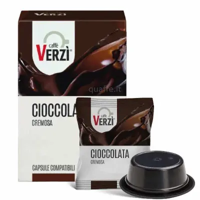 50 Verzì Coffee CHOCOLATE Capsules compatible with Lavazza a Modo Mio