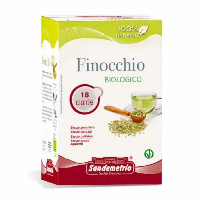 Sandemetrio Fennel Herbal Tea 18 Ese Pods 44 Filter Paper