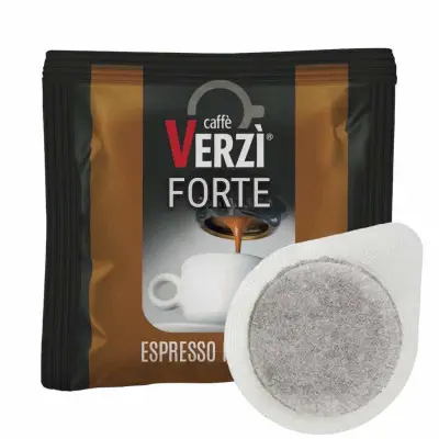 100 Compostable Pods Caffè Verzì Strong Aroma Blend