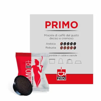100 Capsule Zito Caffè Miscela Primo compatibile A Modo Mio