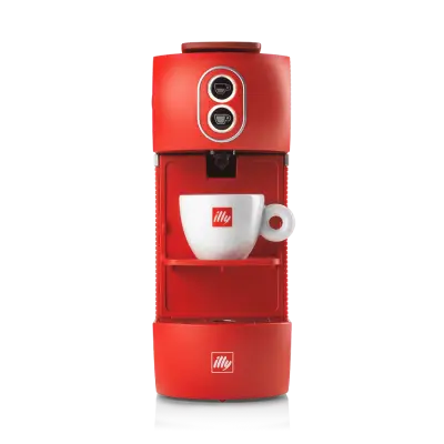 Macchina da Caffè a Cialde E.S.E. Illy  Easy Colore Rossa