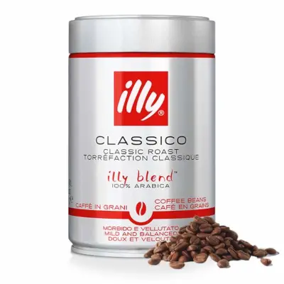 Illy Caffè in Grani tostato CLASSICO barattolo - 250gr