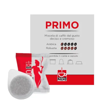 150 E.S.E. pods Zito Caffè Primo Compostable Blend
