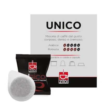 150 E.S.E. pods Zito Caffè Unico Compostable Blend