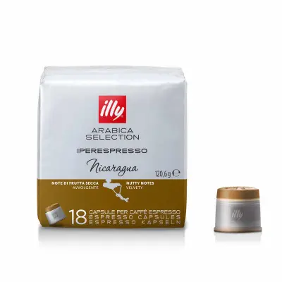 18 kapsułek z kawą ILLY Iperespresso Arabica Selection NICARAGUA