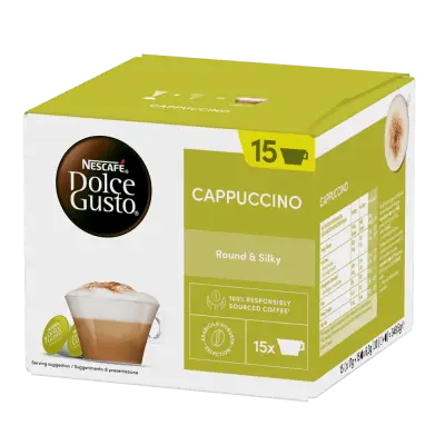 30 Capsule CAPPUCCINO originali Nescafè Dolce Gusto Formato Convenienza
