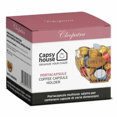 Portacapsule CLEOPATRA Cestino Multiuso Universale