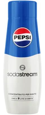 SodaStream - Concentrato per bevanda al gusto Pepsi 440 ml