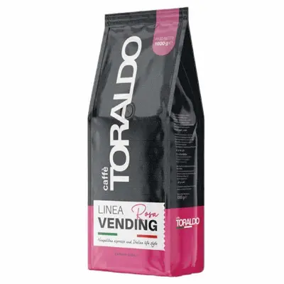 Caffè in grani Toraldo Miscela Rosa 1kg
