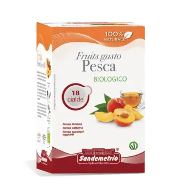 Sandemetrio Peach Tea 18 Ese Pods 44 Filter Paper