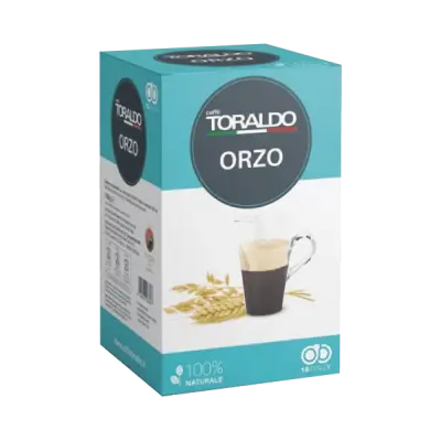 18 Compostable Orzo Caffè Toraldo Pods