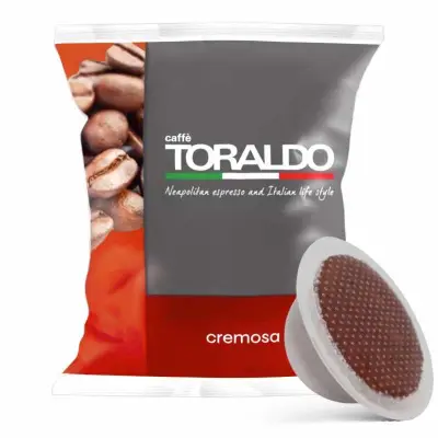 100 kapsułek z kawą Toraldo CREAMY Blend kompatybilnych z Bialetti