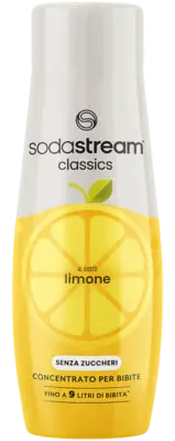 SodaStream - Concentrato per Bevanda al gusto di Limone Zero 440 ML