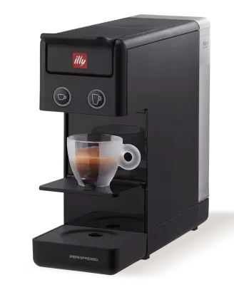Illy Y3.3 ESPRESSO & COFFEE - Macchina da Caffè Iperespresso Nera