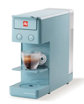 Illy Y3.3 ESPRESSO & COFFEE - Macchina da Caffè Iperespresso Azzurro Amalfi