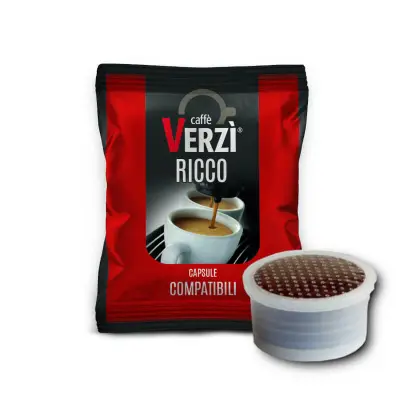 100 Capsule Caffè Verzi Compatibile Lavazza Espresso Point / Sistema  „S“  Intenso